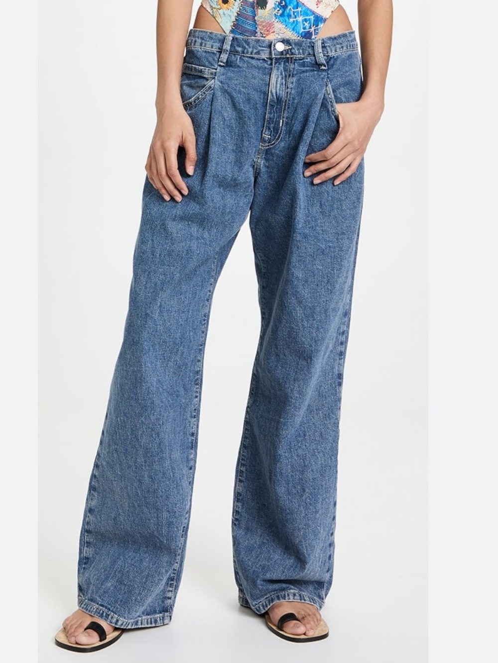 Free People We The Free Luca Super Slouch Trouser Jeans